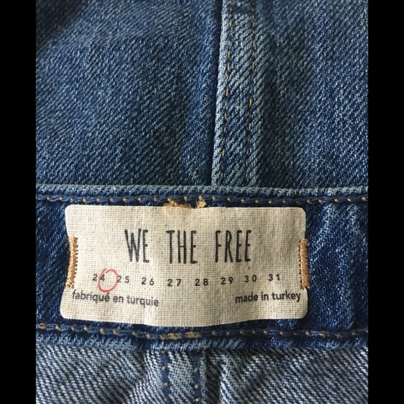 We The Free Women’s Distressed Jean Skirt - Picture 5 of 5